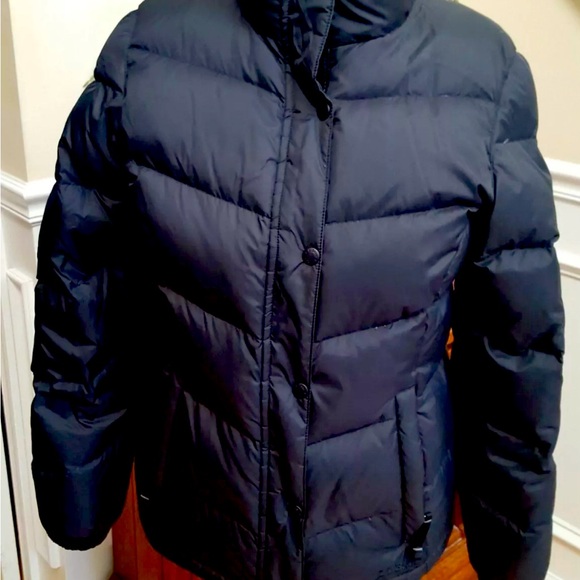 L.L. Bean Navy Puffer Goose Down Jacket - Picture 7 of 7